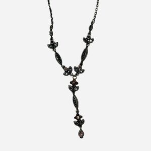 Purple Victorian Styled Tier Necklace